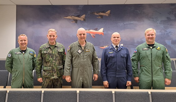 Director of the United States European Command J7 Visited Finland  