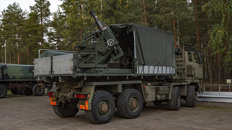 M3-järjestelmän prototyyppi.