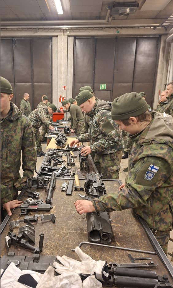 Conscript training event.