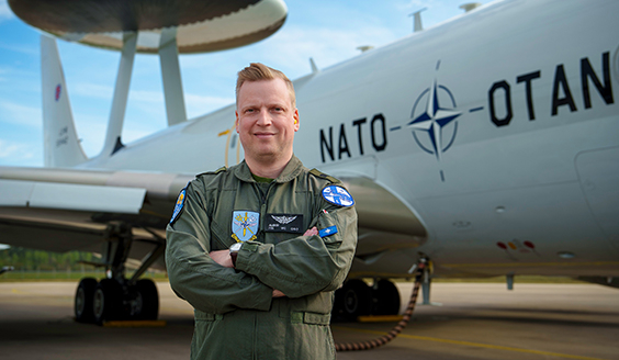 Master Sergeant Aleksi Härkönen.