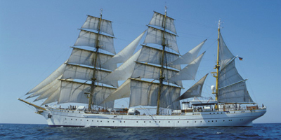 Tyska skolskeppet Gorch Fock