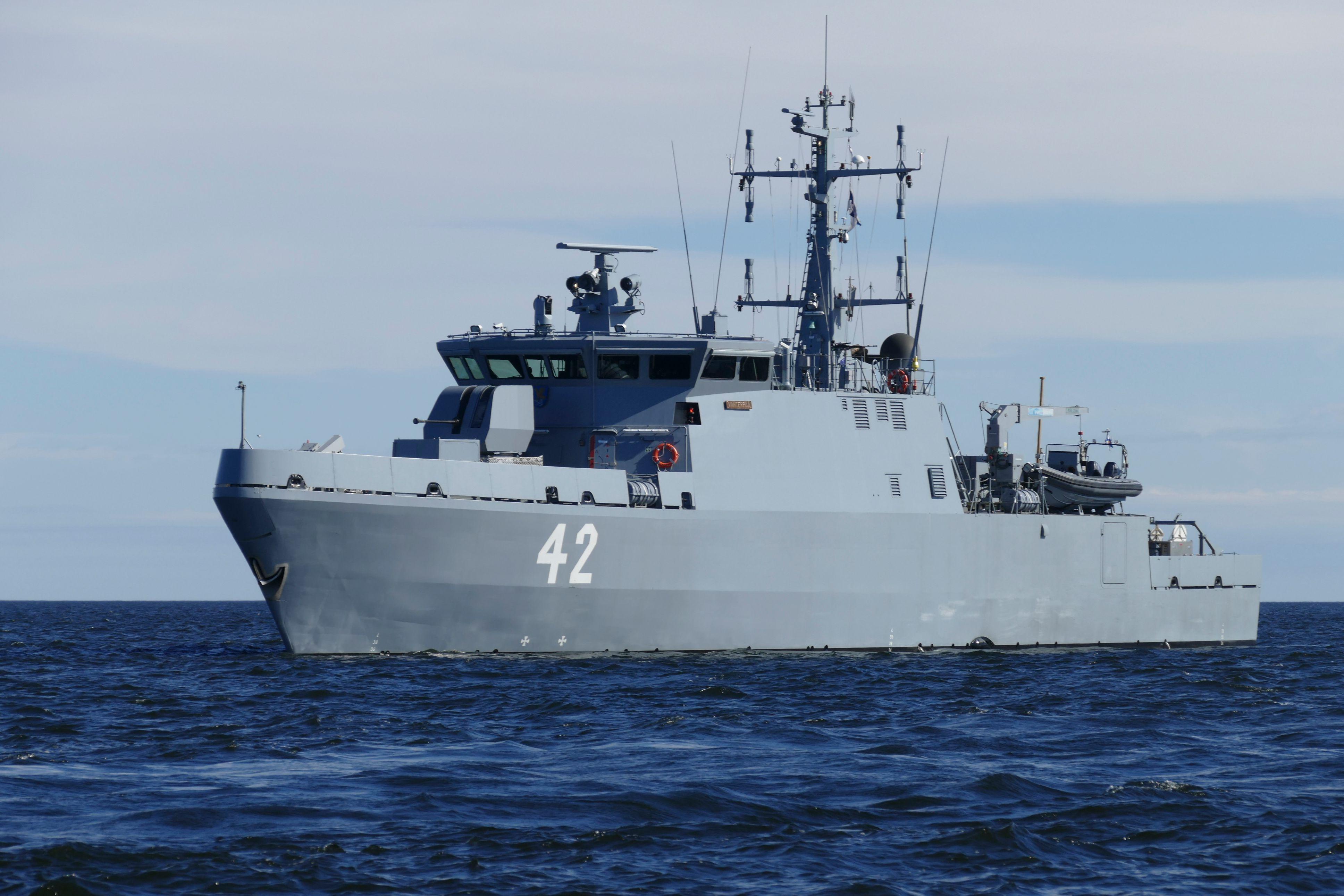 MHC Vahterpää at sea