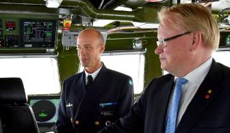 Ruotsin puolustusministeri MHC Katanpäällä