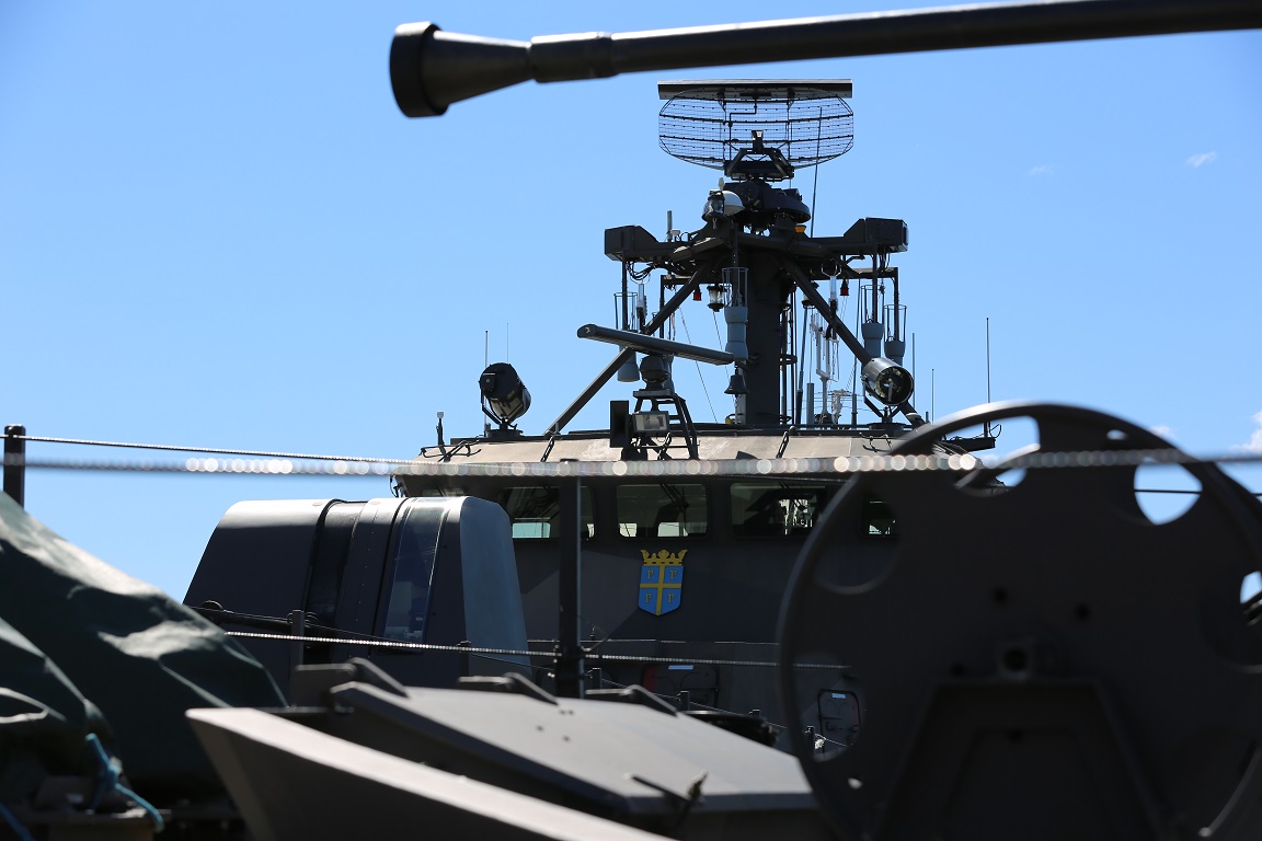 Command deck of a ship