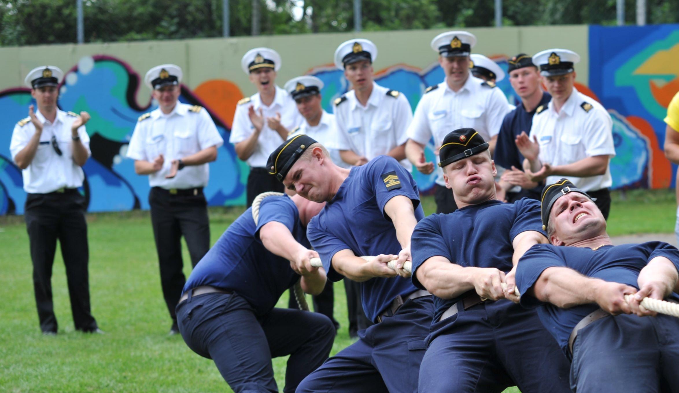 Naval cadets take part in the Nordic Cadet Meeting once a year. Photo Finnish Defence Forces, Auli Aho.