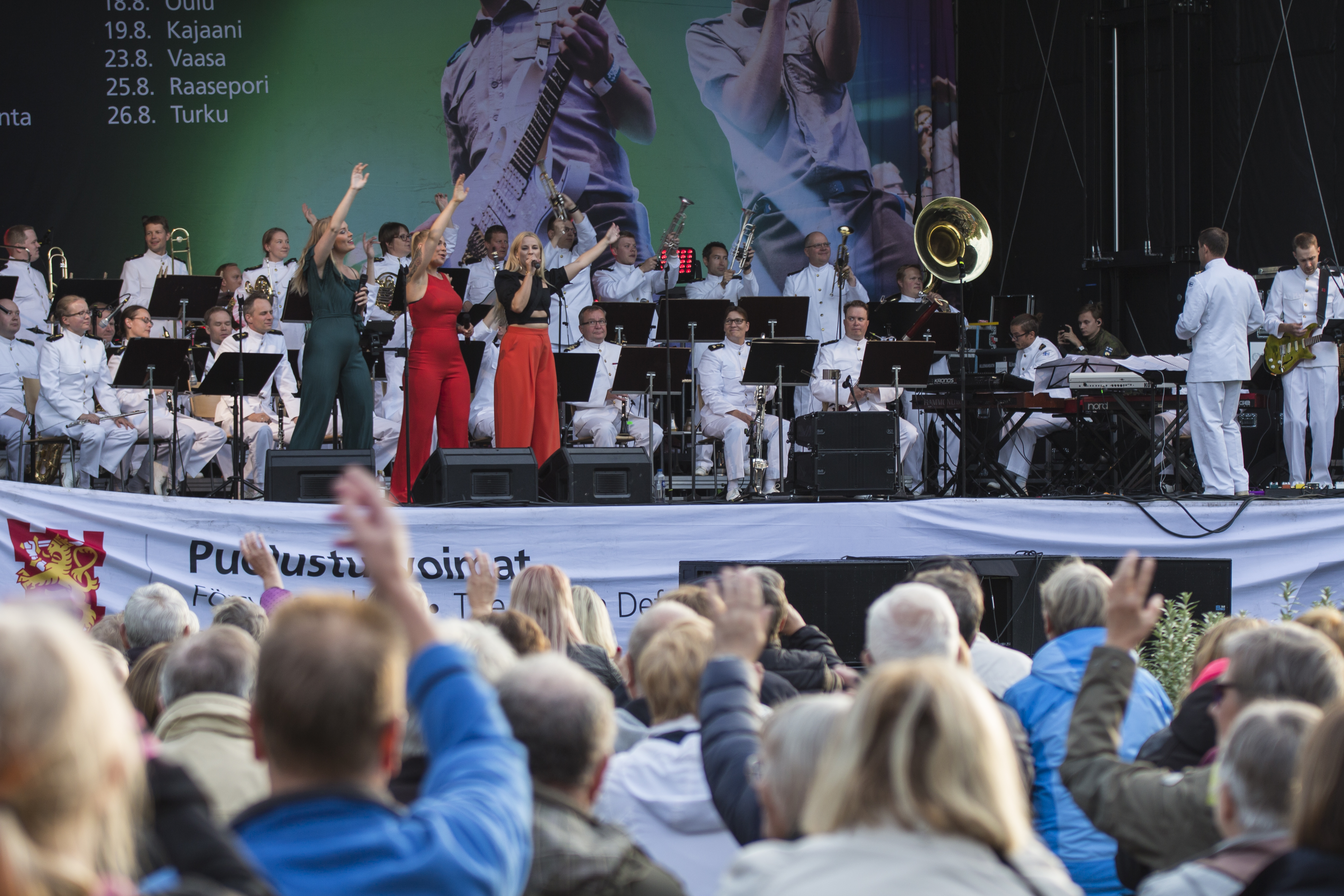 Försvarsmakten 100-sommarturné 2018 i Ekenäs - Puolustusvoimat100-kesäkiertue 2018 Tammisaaressa Försvarsmakten 100-sommarturné 2018 i Ekenäs - Puolustusvoimat100-kesäkiertue 2018 Tammisaaressa