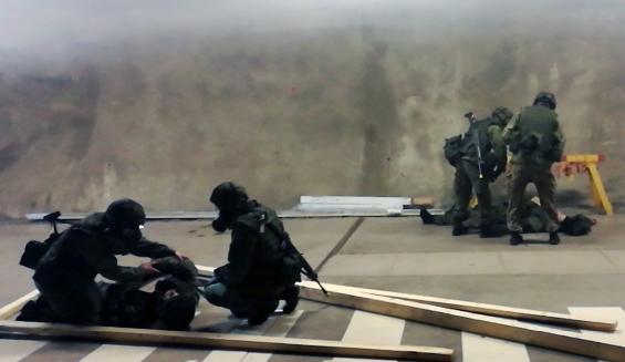 Paloharjoitus. Kuva hanne Paalanen-Aalto